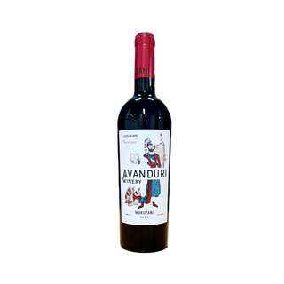 Avanduri Winery 2019 Mukuzani Dry Red Wine Kakheti Georgia