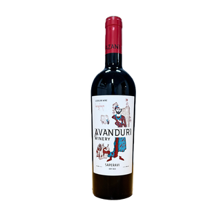 Avanduri Winery 2019 Saperavi Dry Red Wine Kakheti Georgia