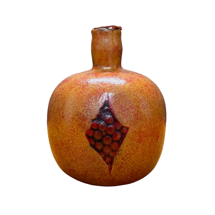IJEVAN Grenade Pomegranate Sweet Wine Ceramic Armenia | MyWinePlus.com