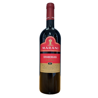 Kakhuri Gvinis Marani 2022 Khvanchkara Semi Sweet Red Wine Racha-Lechkhumi Georgia