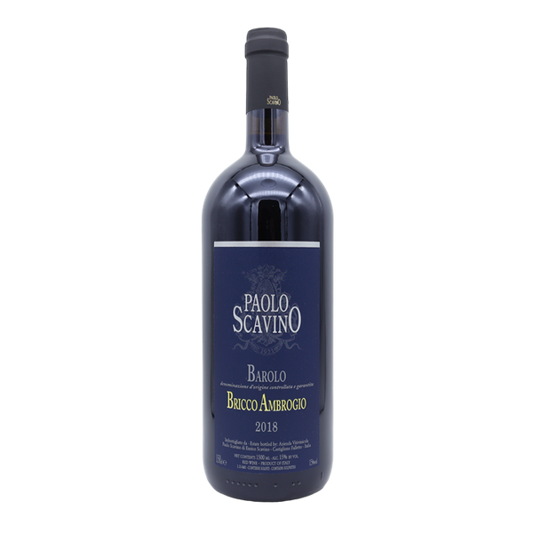 Paolo Scavino 2018 Barolo Bricco Ambrogio DOCG Piedmont Italy 1.5 Liter MAGNUM