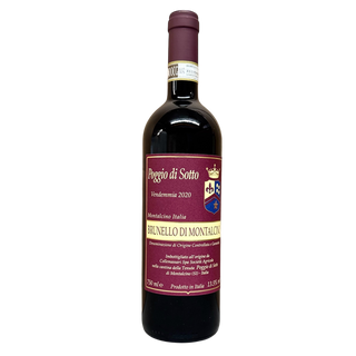 Poggio di Sotto 2020 Brunello di Montalcino DOCG Tuscany Italy