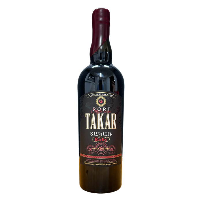 TAKAR 2019 Ruby Port Style Wine Armenia | MyWinePlus.com