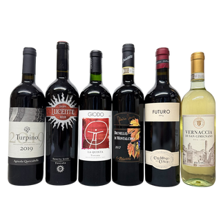 Tuscan Six-Pack – A Journey Through Italy’s Finest Reds + FREE Shipping