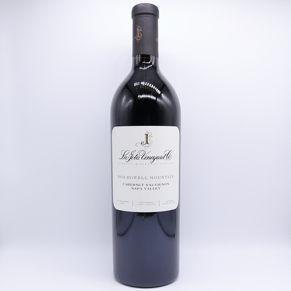 La Jota 2018 Howell Mountain Napa Valley Cabernet Sauvignon