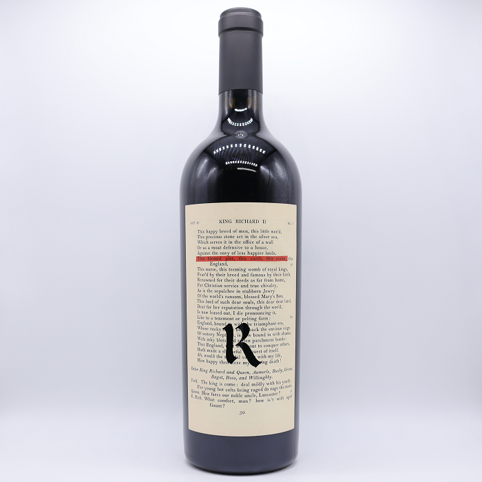 Realm 2017 THE BARD Napa Valley Bordeaux Blend | MyWinePlus.com