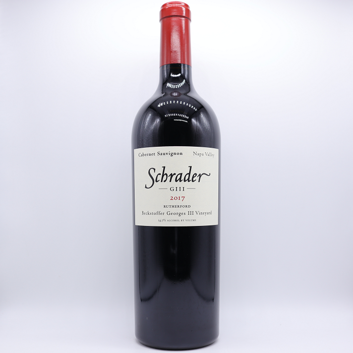 Schrader 2017 Cabernet Sauvignon GIII Beckstoffer George III