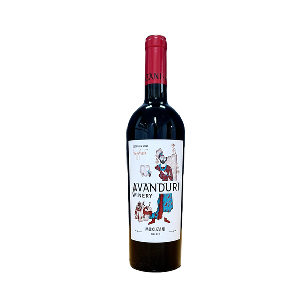 Avanduri Winery 2019 Mukuzani Dry Red Wine Kakheti Georgia