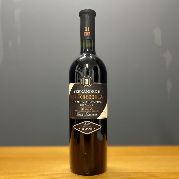 Bodegas Fernandez de Pierola 2005 Gran Reserva Rioja DOCa Spain