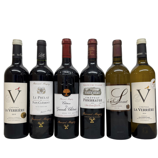 Bordeaux Six-Pack – Left Bank Elegance Meets Right Bank Depth + FREE Shipping