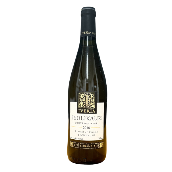 Iveria 2016 Tsolikauri Dry White Wine Lechkhumi Georgia