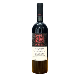 Iveria 2017 Ojaleshi Semi Sweet Red Wine Kakheti Georgia