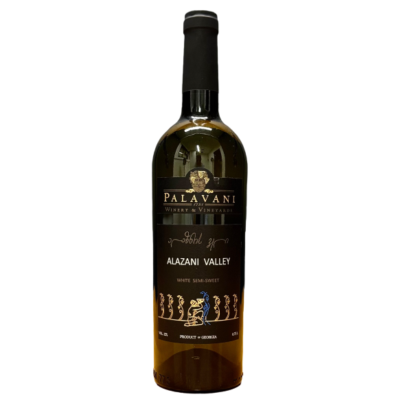 Palavani 2022 Alzani Valley Semi Sweet White Wine Kakheti Georgia