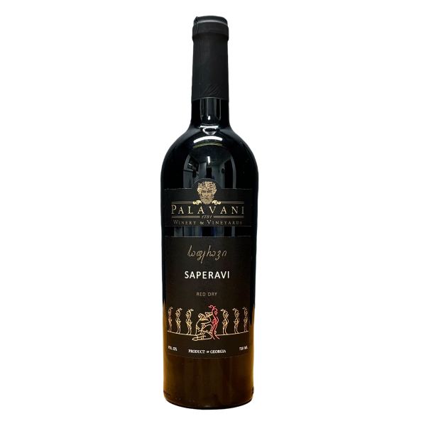 Palavani 2022 Saperavi Dry Red Wine Kakheti Georgia