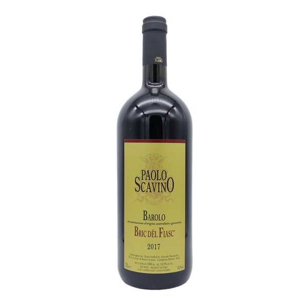 Paolo Scavino 2017 Barolo Bric Del Fiasc DOCG Piedmont Italy 1.5 Liter MAGNUM