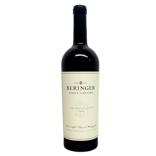 Beringer 2019 Bancroft Ranch Cabernet Sauvignon Howell Mountain, Napa Valley California
