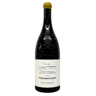 Famille Isabel Ferrando 2023 Cuvée Spéciale Vieilles Clairettes Châteauneuf-du-Pape Blanc (1.5L Magnum) Rhone Valley France