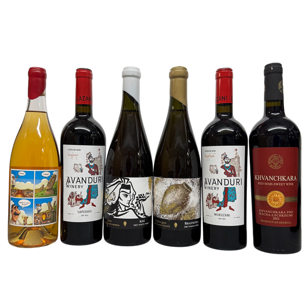 Georgian Wine Six-Pack – Ancient Vessels, Bold Expressions + FREE Shipping