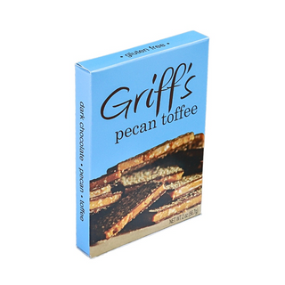 Griff’s Pecan Toffee – Dark Chocolate & Pecan (2 oz)