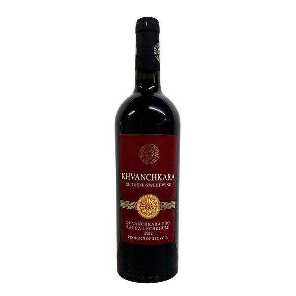 Kakhuri Gvinis Marani 2022 Kindzmarauli Semi Sweet Red Wine Kakheti Georgia