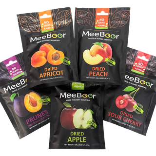 FREE Shipping on the Complete MeeBoor Armenian Sun-Dried Fruits Collection