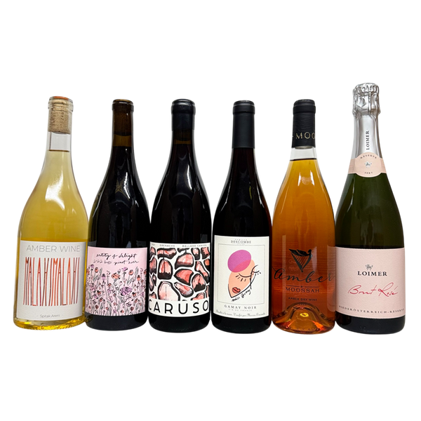 Organic / Natural Wine Six-Pack – Pure, Unfiltered, Alive