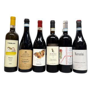 Piedmont Six-Pack – Barolo, Nebbiolo & Classic Northern Italian Reds + FREE Shipping