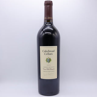 Cakebread Cellars 2015 Vine Hill Ranch Cabernet Sauvignon Napa Valley