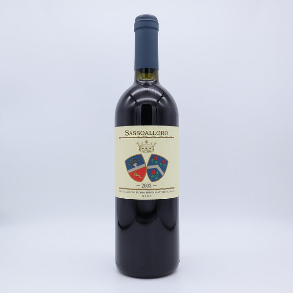 Jacopo Biondi 2003 Santi Castello di Montepo 'Sassoalloro' Toscana IGT Red Wine