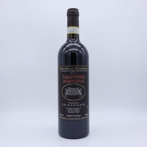 Le Ragnaie 2017 Brunello di Montalcino Casanovina Montosoli DOCG Tuscany Italy