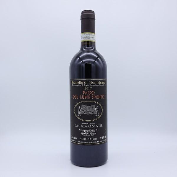 Le Ragnaie 2017 Brunello di Montalcino Passo Del Lume Spento DOCG Tuscany Italy