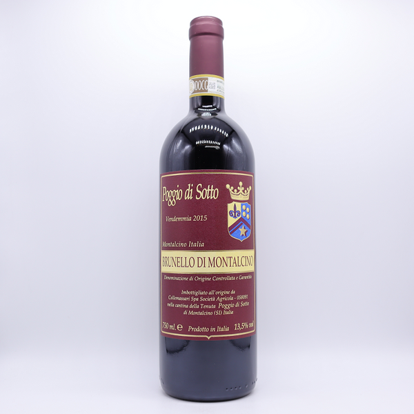 Poggio di Sotto 2015 Brunello di Montalcino DOCG Tuscany Italy